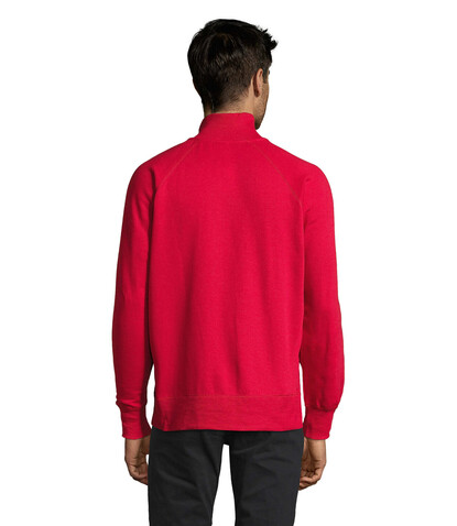SUNDAE MEN ZIPPED JACKET - Red bedrucken, Art.-Nr. S47200-RD-S SUNDAE MEN ZIPPED JACKET - Red bedrucken, Art.-Nr. S47200-RD-S