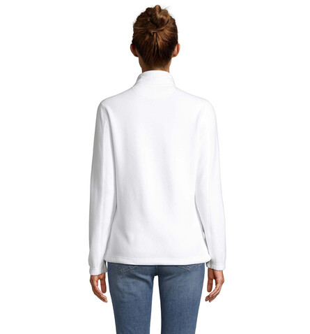 NORTH DAMEN FL JACKE  300g - White bedrucken, Art.-Nr. S54500-WH-S