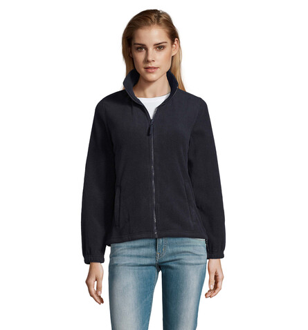 NORTH DAMEN FL JACKE  300g - Navy bedrucken, Art.-Nr. S54500-NY-L