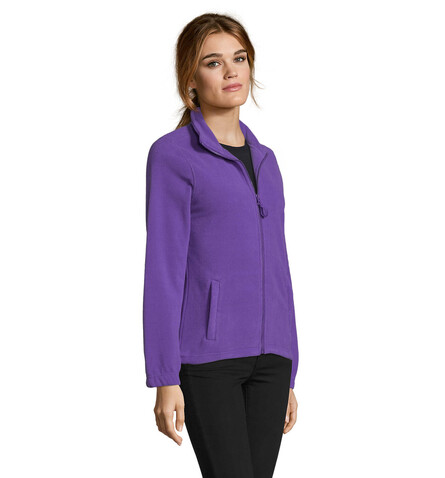 NORTH DAMEN FL JACKE 300g - Dark Purple bedrucken, Art.-Nr. S54500-DA-XXL NORTH DAMEN FL JACKE 300g - Dark Purple bedrucken, Art.-Nr. S54500-DA-XXL
