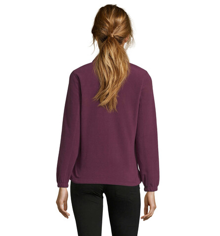 NORTH DAMEN FL JACKE  300g - Burgundy bedrucken, Art.-Nr. S54500-BG-XXL