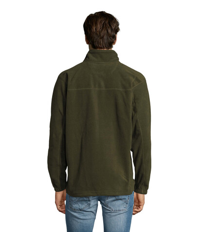 NORTH MEN Fleece-Jacke - Army bedrucken, Art.-Nr. S55000-AR-3XL