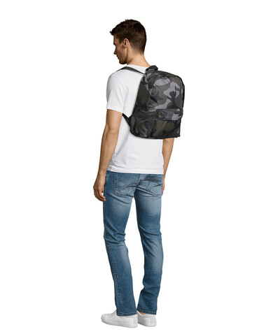 RIDER POLYESTER RUCKSACK - Camo bedrucken, Art.-Nr. S70100-CA-M