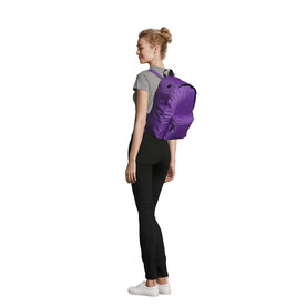 RIDER POLYESTER RUCKSACK - Dark Purple bedrucken, Art.-Nr. S70100-DA-M