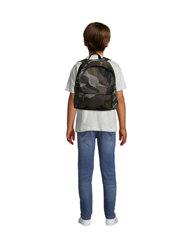 RIDER KIDS RUCKSACK - Camo bedrucken, Art.-Nr. S70101-CA-M