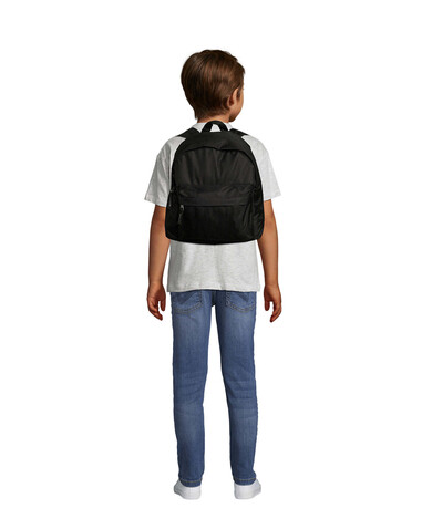 RIDER KIDS RUCKSACK - Schwarz bedrucken, Art.-Nr. S70101-BK-M