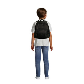 RIDER KIDS RUCKSACK - Schwarz bedrucken, Art.-Nr. S70101-BK-M