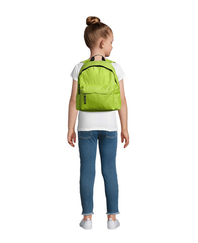 RIDER KIDS RUCKSACK - Apple Green bedrucken, Art.-Nr. S70101-AG-M