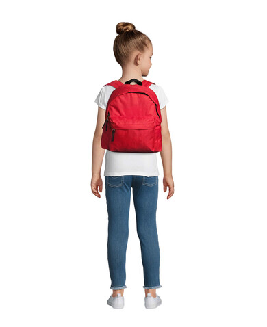 RIDER KIDS RUCKSACK - Red bedrucken, Art.-Nr. S70101-RD-M