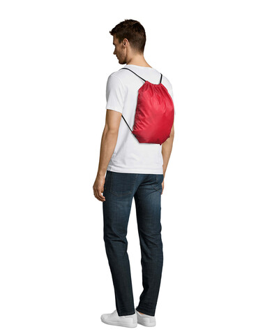 URBAN RUCKSACK POLYESTER - Red bedrucken, Art.-Nr. S70600-RD-M URBAN RUCKSACK POLYESTER - Red bedrucken, Art.-Nr. S70600-RD-M