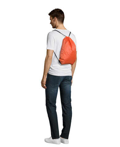 URBAN RUCKSACK POLYESTER - Orange bedrucken, Art.-Nr. S70600-OR-M
