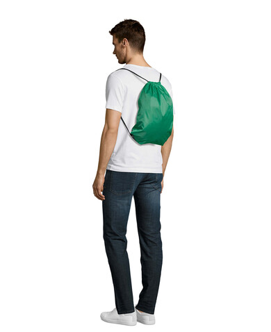 URBAN RUCKSACK POLYESTER - Kelly Green bedrucken, Art.-Nr. S70600-KG-M URBAN RUCKSACK POLYESTER - Kelly Green bedrucken, Art.-Nr. S70600-KG-M