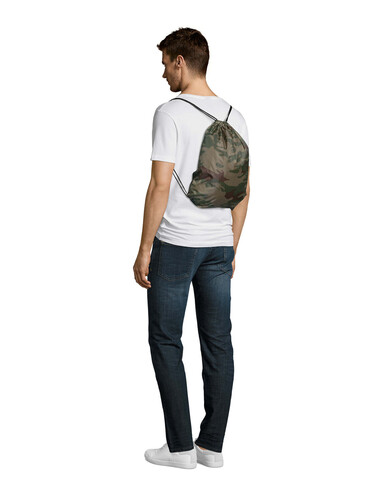 URBAN RUCKSACK POLYESTER - Camouflage bedrucken, Art.-Nr. S70600-CF-M