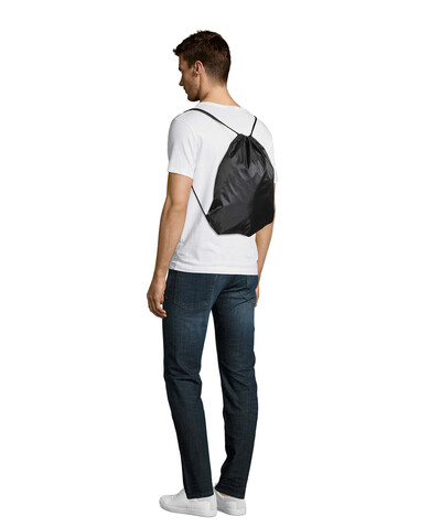 URBAN RUCKSACK POLYESTER - Schwarz bedrucken, Art.-Nr. S70600-BK-M URBAN RUCKSACK POLYESTER - Schwarz bedrucken, Art.-Nr. S70600-BK-M