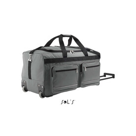 VOYAGER TRAVEL BAG - Graphit bedrucken, Art.-Nr. S71000-GH-M