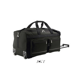 VOYAGER TRAVEL BAG - Schwarz bedrucken, Art.-Nr. S71000-BK-M