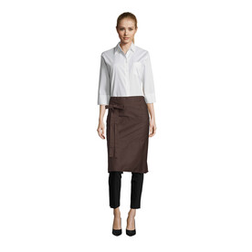 GREENWICH APRON POCKETS - Chocolate bedrucken, Art.-Nr. S88020-CH-M