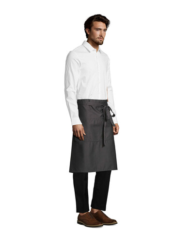 GREENWICH APRON POCKETS - Dunkelgrau bedrucken, Art.-Nr. S88020-DG-M GREENWICH APRON POCKETS - Dunkelgrau bedrucken, Art.-Nr. S88020-DG-M