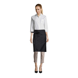 GREENWICH APRON POCKETS - Schwarz bedrucken, Art.-Nr. S88020-BK-M