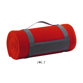 PLAID FLEECE PLAID - Red bedrucken, Art.-Nr. S88105-RD-M