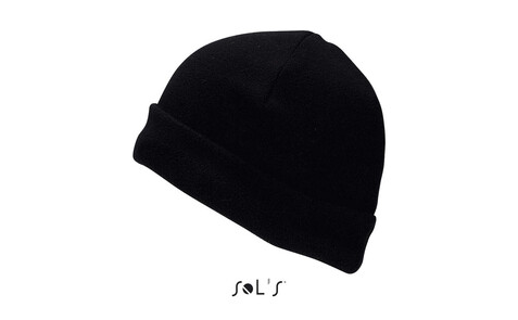 SERPICO 55 UNISEX HAT - Schwarz bedrucken, Art.-Nr. S88112-BK-M