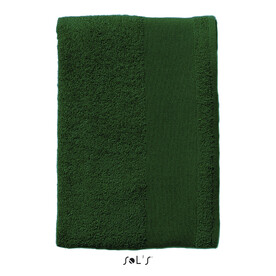 ISLAND 50 HAND TOWEL - Bottle Green bedrucken, Art.-Nr. S89000-BO-M