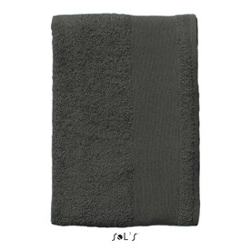 BAYSIDE 100 BATH SHEET - Dunkelgrau bedrucken, Art.-Nr. S89009-DG-M