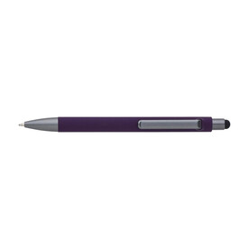 Kugelschreiber Louis | Stylus – Violett bedrucken, Art.-Nr. 024999128_1014840