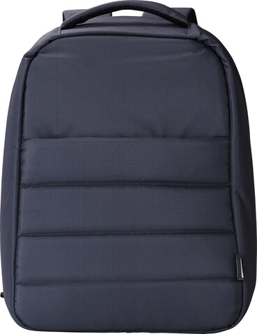 Laptop-Rucksack | Diebstahlsicher | 6 l – Blau bedrucken, Art.-Nr. 005999999_1015161