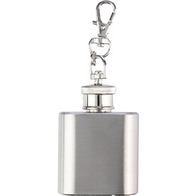 Flachmann aus Edelstahl Julia – Silber bedrucken, Art.-Nr. 032999999_1096713