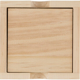 Mini-Sudoku-Set aus Kiefernholz Kenza – Braun bedrucken, Art.-Nr. 011999999_1349357