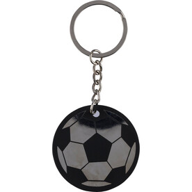 SchlÃ¼sselanhÃ¤nger Ciro | FuÃŸball – Schwarz bedrucken, Art.-Nr. 001999999_1349497