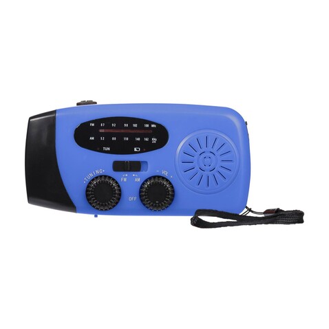 Notfallradio Solan – Kobaltblau bedrucken, Art.-Nr. 023999999_1507200