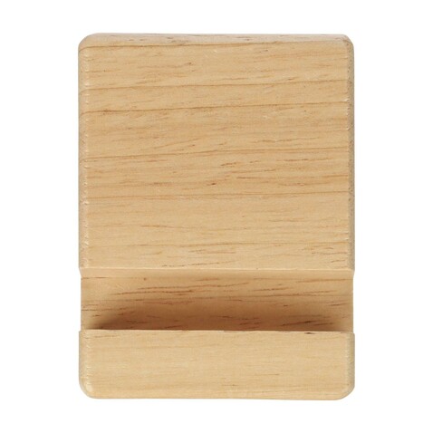 Handyhalter Nyla | Holz – Braun bedrucken, Art.-Nr. 011999999_1513380