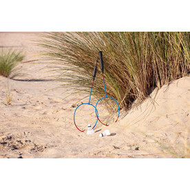 Badminton-Set Wendy | 2 Schläger | 2 Federbälle – custom/multicolor bedrucken, Art.-Nr. 009999999_2599