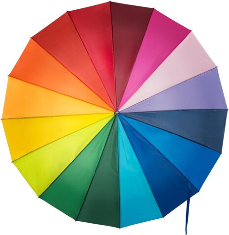 Regenbogenregenschirm Haya | 190T – custom/multicolor bedrucken, Art.-Nr. 009999999_4058 Regenbogenregenschirm Haya | 190T – custom/multicolor bedrucken, Art.-Nr. 009999999_4058
