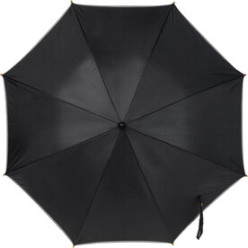 Regenschirm Carice | Automatisch | Reflektierend – Schwarz bedrucken, Art.-Nr. 001999999_4068