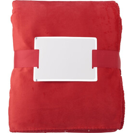 Plaid Margot | Polyester – Rot bedrucken, Art.-Nr. 008999999_4290