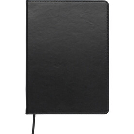 Notizbuch Ellis | A5 | Liniert – Schwarz bedrucken, Art.-Nr. 001999999_5137