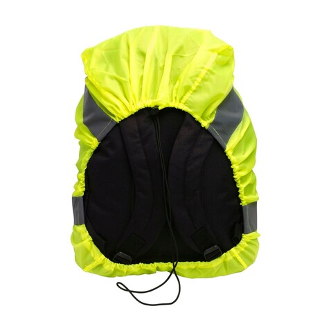 Rucksack-Schutzbezug Carrigan – Gelb bedrucken, Art.-Nr. 006999999_5492 Rucksack-Schutzbezug Carrigan – Gelb bedrucken, Art.-Nr. 006999999_5492