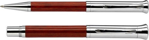 Schreibset Robin | Holz | 2 St. – Braun bedrucken, Art.-Nr. 011999999_5770 Schreibset Robin | Holz | 2 St. – Braun bedrucken, Art.-Nr. 011999999_5770