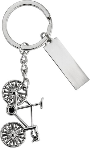 Schlüsselhalter Sullivan | Vernickelt – Silber bedrucken, Art.-Nr. 032999999_6026