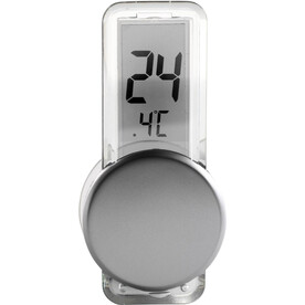 Thermometer Roxanne | Kunststoff | Saugnapf | Silber – Silber bedrucken, Art.-Nr. 032999999_6201