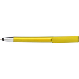 Kugelschreiber Calvin | Stylus – Gelb bedrucken, Art.-Nr. 006999999_7124