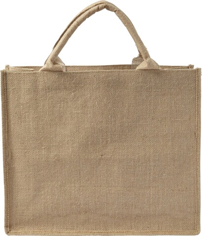 Einkaufstasche Ridley | Jute | 17 l – Braun bedrucken, Art.-Nr. 011999999_7822