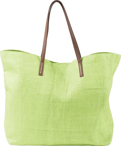 Strandtasche Sana | 7 l – Limettengrün bedrucken, Art.-Nr. 019999999_7856