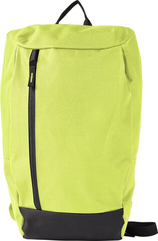 Rucksack Arisha | 21 l – Limettengrün bedrucken, Art.-Nr. 019999999_7944