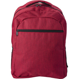 Polyester (600D) Rucksack Glynn – Rot bedrucken, Art.-Nr. 008999999_818450