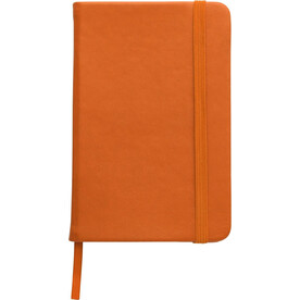Notizbuch Brigitta | A5 | Blanko – Orange bedrucken, Art.-Nr. 007999999_8251