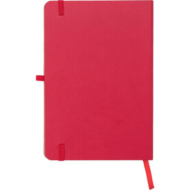 Notizbuch Dorita | Bambuscover | A5 | Liniert – Rot bedrucken, Art.-Nr. 008999999_866554